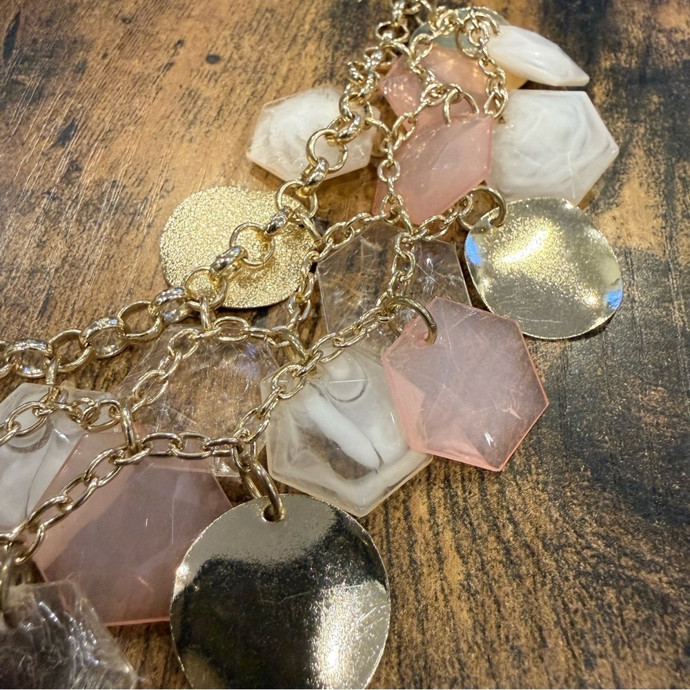 Y2K Chunky Statement Necklace
Gold and Pink Medallions - Picture 5 of 6